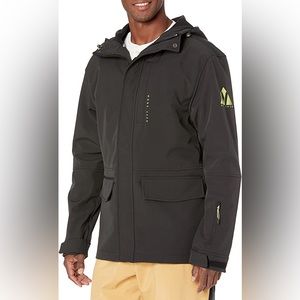 NWT - NEFF BLACK OPS SOFTSHELL SNOWBOARD JACKET - MENS MEDIUM